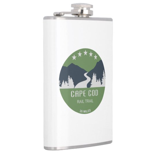 Cape Cod Rail Trail Flachmann (Rechts)