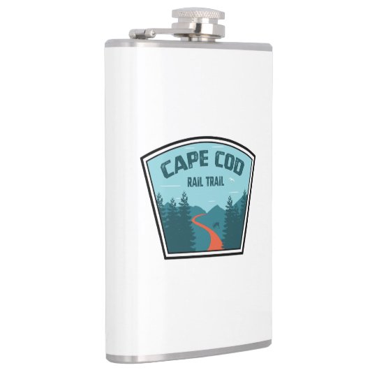 Cape Cod Rail Trail Flachmann (Rechts)