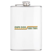 Cape Cod Rail Trail Flachmann (Vorderseite)