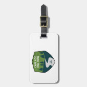 Cape Cod Rail Trail Gepäckanhänger (Vorderseite vertikal)