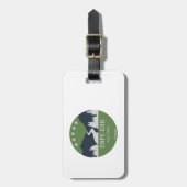 Cape Cod Rail Trail Gepäckanhänger (Vorderseite vertikal)