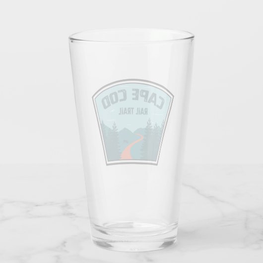 Cape Cod Rail Trail Glas (Rückseite)