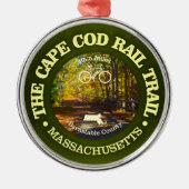 Cape Cod Rail Trail (radfahren c) Ornament Aus Metall (Vorne)