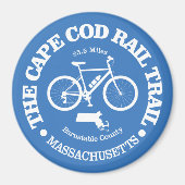 Cape Cod Rail Trail (Radfahren) Magnet (Vorne)