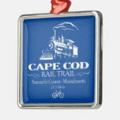 Cape Cod Rail Trail (RT) Ornament Aus Metall (Links)