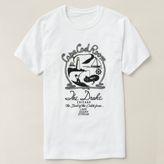 Cape Cod Room, The Drake Hotel, Chicago, Illinois T-Shirt (Design vorne)