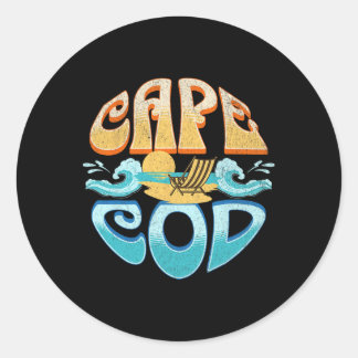 Cape Cod Runder Aufkleber