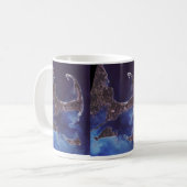 Cape Cod-Satelliten-Fotografie Kaffeetasse (Vorderseite Links)