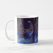 Cape Cod-Satelliten-Fotografie Kaffeetasse (Links)