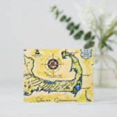 Cape Cod Scenic Route Postkarte (Stehend Vorderseite)