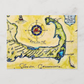 Cape Cod Scenic Route Postkarte (Vorderseite)