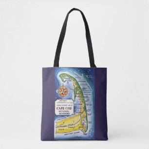 Cape Cod Seashore Schultertasche Tasche