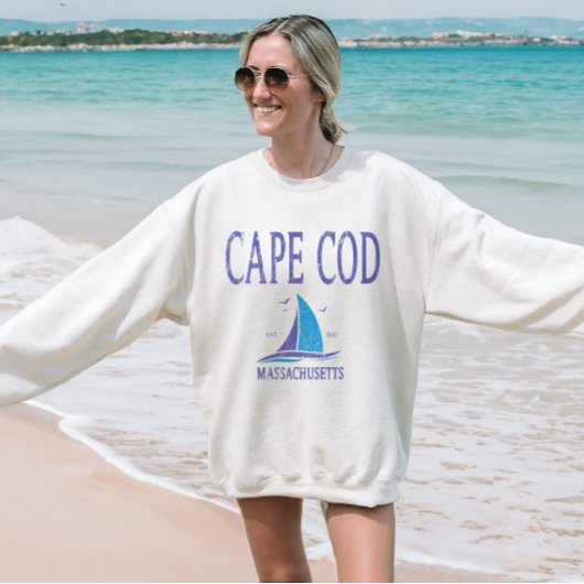 Cape Cod Segelferien Sweatshirt