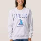 Cape Cod Segelferien Sweatshirt (Vorderseite)