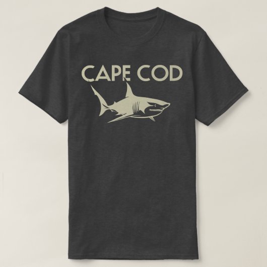 Cape Cod Shark Funny T-Shirt (Design vorne)