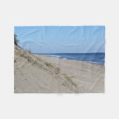 Cape Cod-Staatsangehörig-Küste Fleecedecke (Vorderseite (Horizontal))