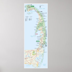 Cape Cod-Staatsangehörig-Küste Poster