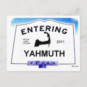 Cape Cod-Stadt, Yahmuth (Yarmouth "zu den Postkarte (Vorderseite)