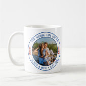 Cape Cod Stil-Hochzeitstasse Kaffeetasse (Links)