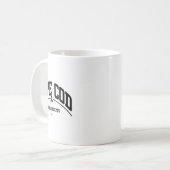 Cape Cod Strand Cod Familienurlaub Cape Cod Reise Kaffeetasse (Vorderseite Links)