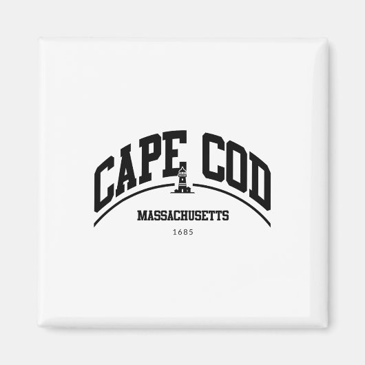 Cape Cod Strand Cod Familienurlaub Cape Cod Reise Magnet (Vorne)