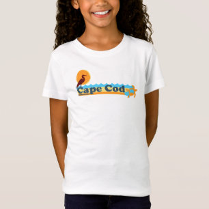 Cape Cod"Strand-" Entwurf T-Shirt