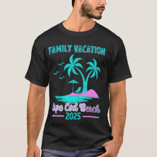Cape Cod Strand Massachusetts Familienurlaub 2025 T-Shirt
