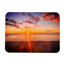 Cape Cod Strand Sonnenuntergang Foto