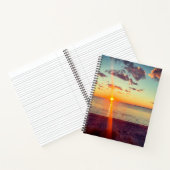Cape Cod Strand Sonnenuntergang Foto Notizblock (Innenseite)