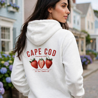 Cape Cod Strawberry Market Hoodie - ERÖFFNET 1994