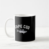 Cape Cod Streifenbarsch gestreift Byss Lustiges An Kaffeetasse (Links)