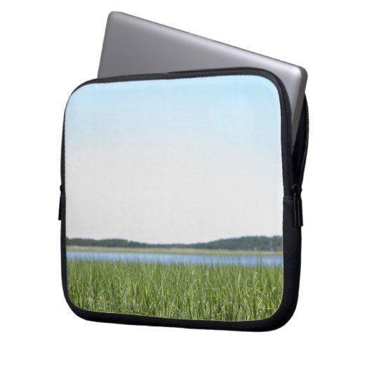 Cape Cod-Sumpf Laptopschutzhülle (Vorderseite Links)