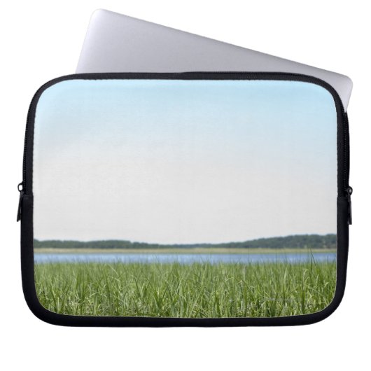 Cape Cod-Sumpf Laptopschutzhülle (Vorderseite)