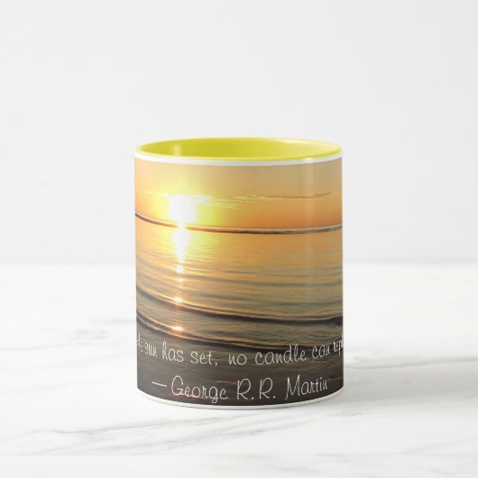 Cape Cod Sunset Coffee Tasse (Zentrum)