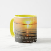 Cape Cod Sunset Coffee Tasse (Vorderseite Links)