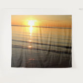 Cape Cod Sunset Ocean Fotografy Tapestry Wandteppich (Vorderseite (Horizontal))