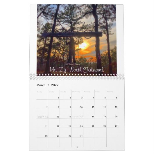 Cape Cod Sunsets 2020 Kalender (Mär 2027)