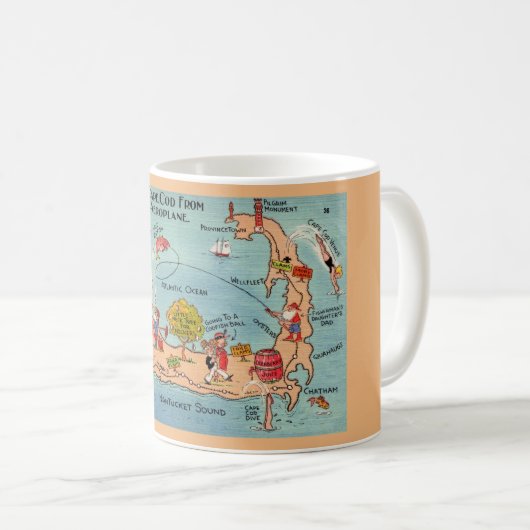 Cape-Cod-Tasse Kaffeetasse (VorderseiteRechts)