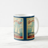 Cape Cod Tasse Sailboat Massachusetts (VorderseiteRechts)