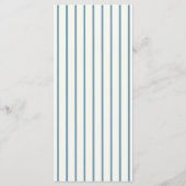 Cape Cod Theme Menü Menükarte (Rückseite)