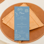 Cape Cod Theme Menü Menükarte<br><div class="desc">Fügen Sie mit unserem Golf Theme Menu eine Touch sportlicher Eleganz hinzu. Dieses Menü eignet sich ideal für Hochzeiten, Party oder Abendessen im Golf und bietet elegante Aquarellbilder von Golfclubs und Grüntönen, die den Charme des Messegeländes in Ihr kulinarisches Erlebnis einbringen. Auf hochwertigem Papier gedruckt, präsentiert unser Menü Ihre kulinarischen...</div>