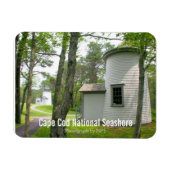 Cape Cod, Three Sisters Lighthouses Magnet (Horizontal)