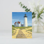 Cape Cod Travel Postkarte (Stehend Vorderseite)