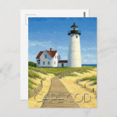 Cape Cod Travel Postkarte (Vorne/Hinten)