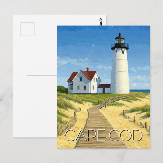 Cape Cod Travel Postkarte (Vorne/Hinten)