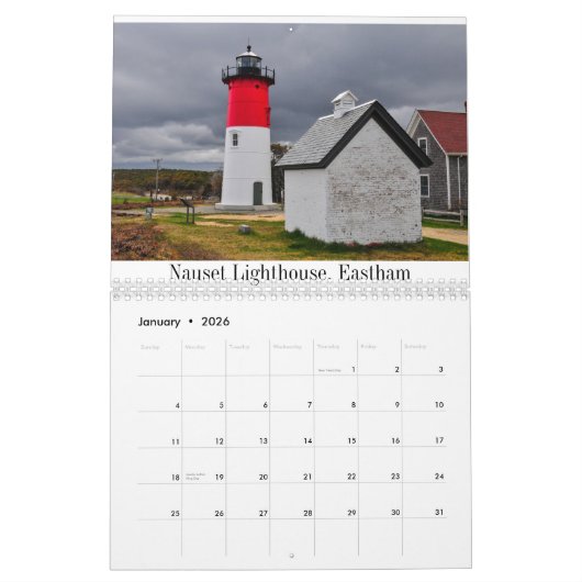 Cape Cod und der Kalender der (Jan 2026)