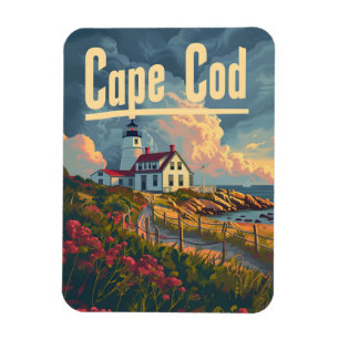 Cape Cod Vintag Magnet