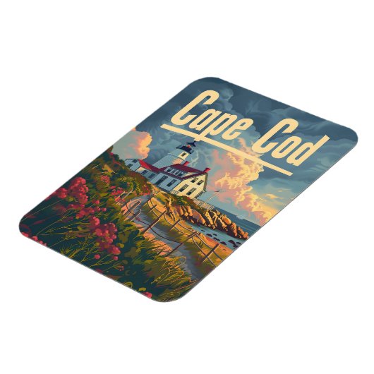 Cape Cod Vintag Magnet (Linke Seite)