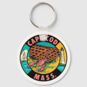 Cape Cod Vintager Schlüsselanhänger (Vorderseite)
