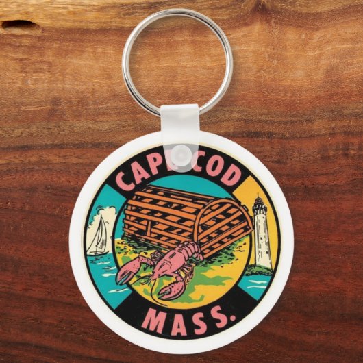 Cape Cod Vintager Schlüsselanhänger (Vorderseite)